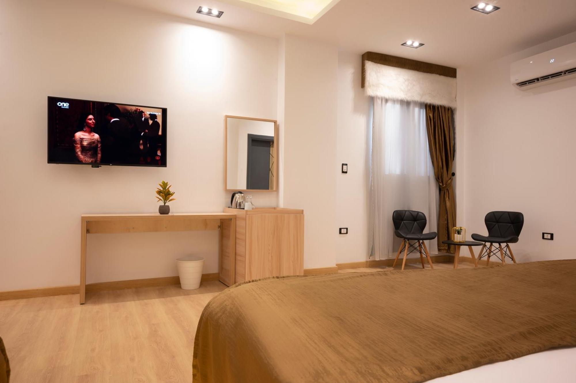 Palm Pyramids View Hotel Kafret el-Gabal Zimmer foto
