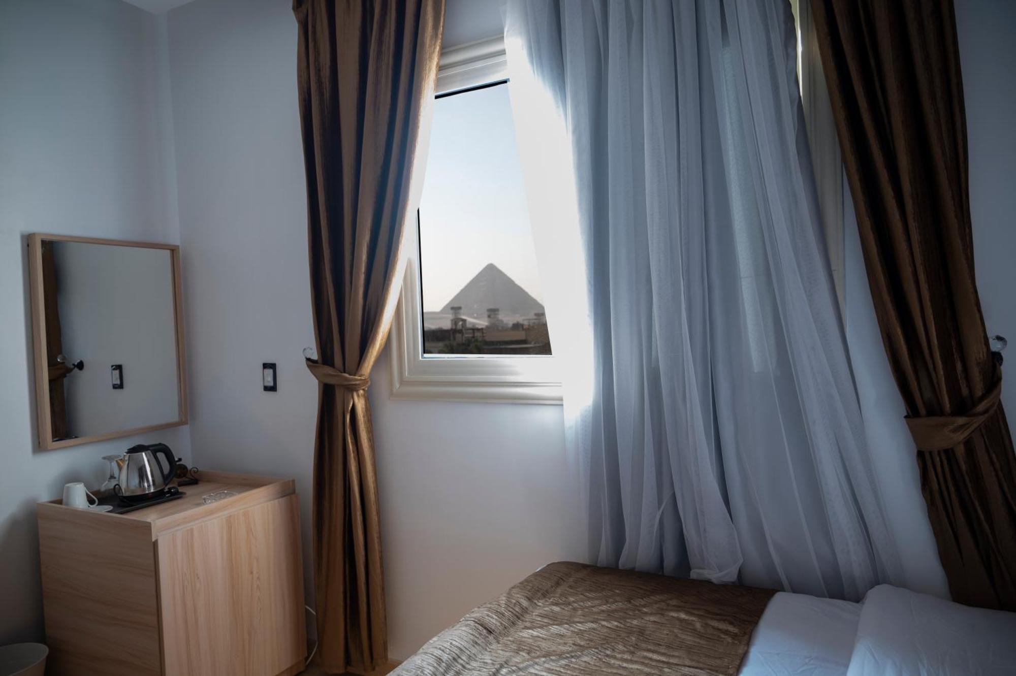 Palm Pyramids View Hotel Kafret el-Gabal Exterior foto
